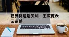 IM电竞下载网址-世界杯遭遇失利，主教练表示遗憾。