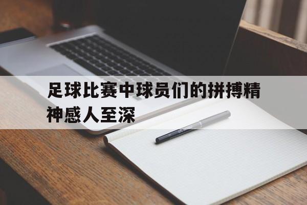 足球比赛中球员们的拼搏精神感人至深